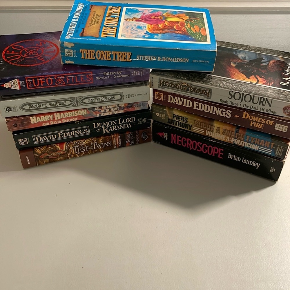 NOT ELIGIBLE FOR BUNDLE DEAL/SALE  10-Book Sci-Fi Bundle